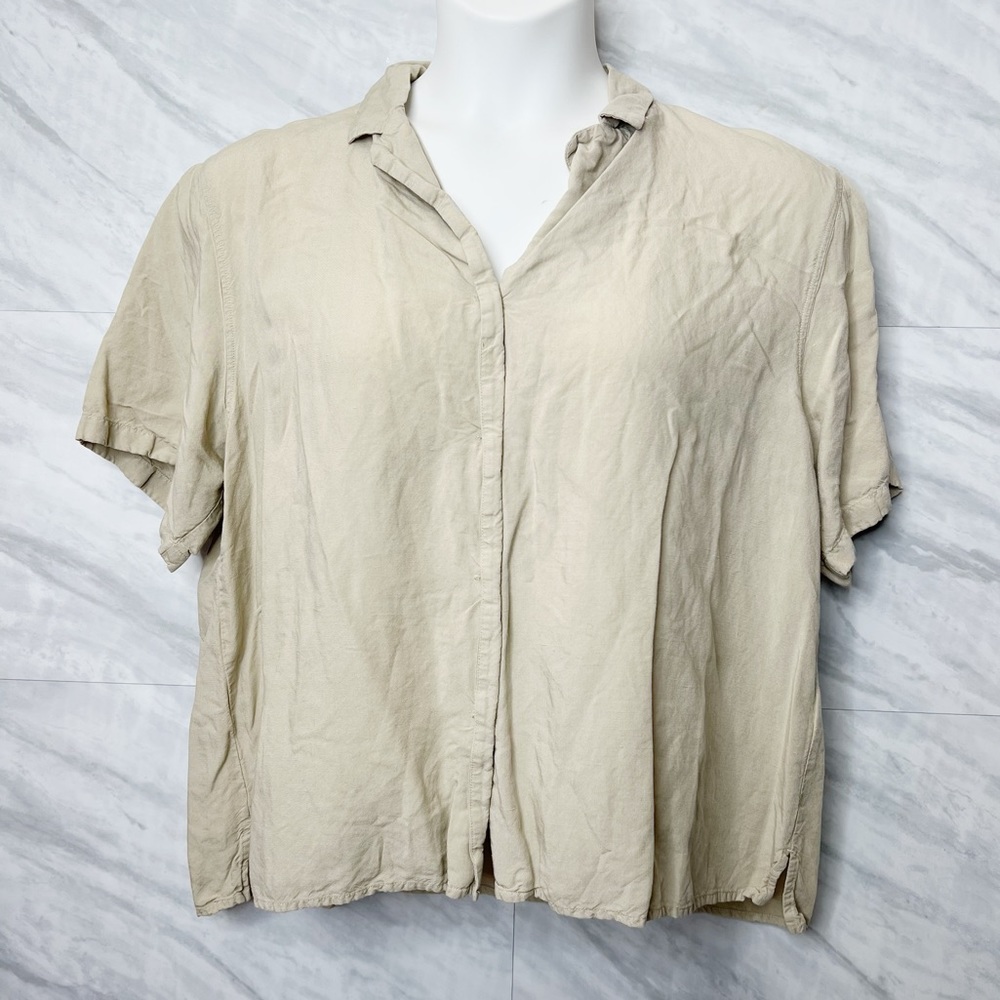 Uniqlo Tunic Button Down XL